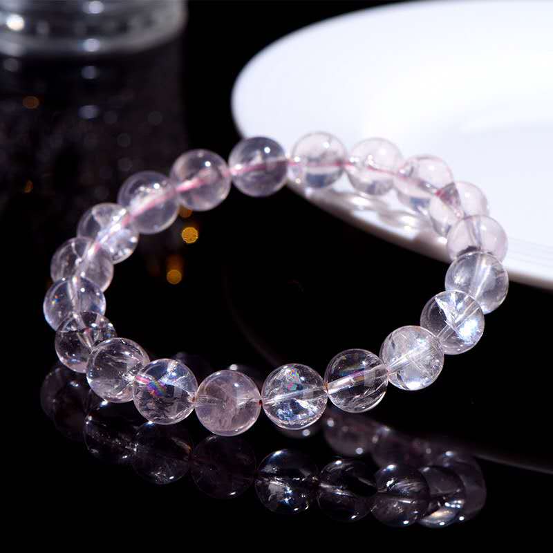 HIGH Purity Pink Fire Azeztulite Crystal Bracelet