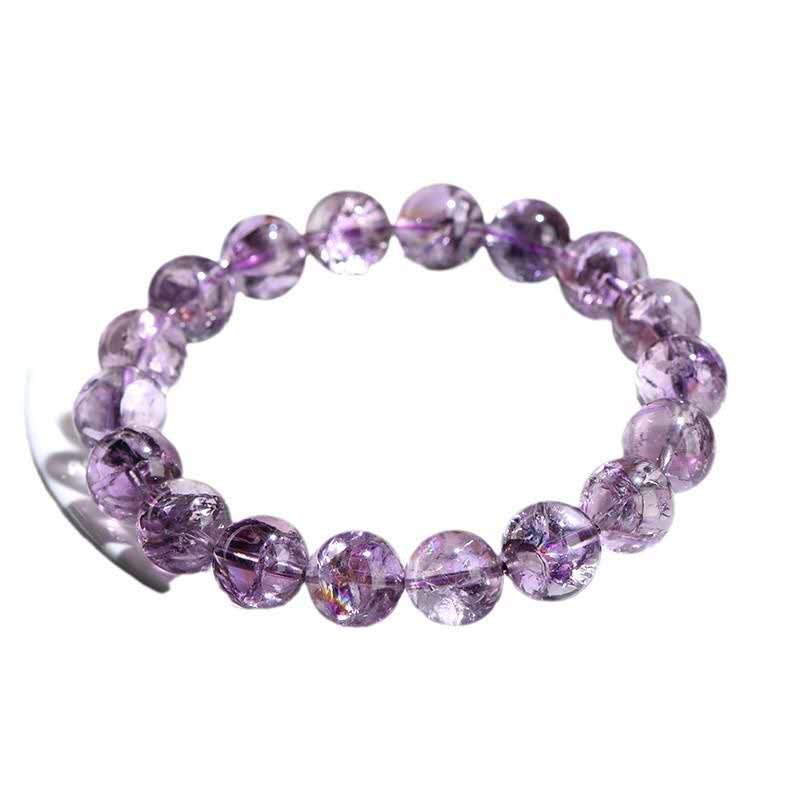 HIGH Purity Himalayan Violet Azeztulite Crystal Bracelet