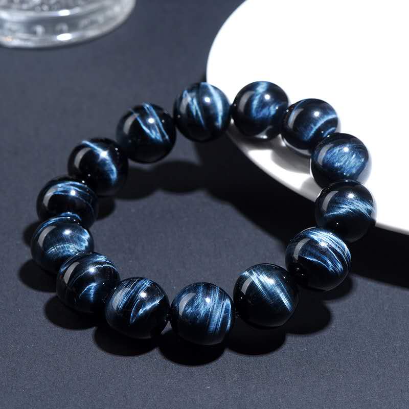 Blue Lightning Tiger's Eye Bracelet&nbsp;