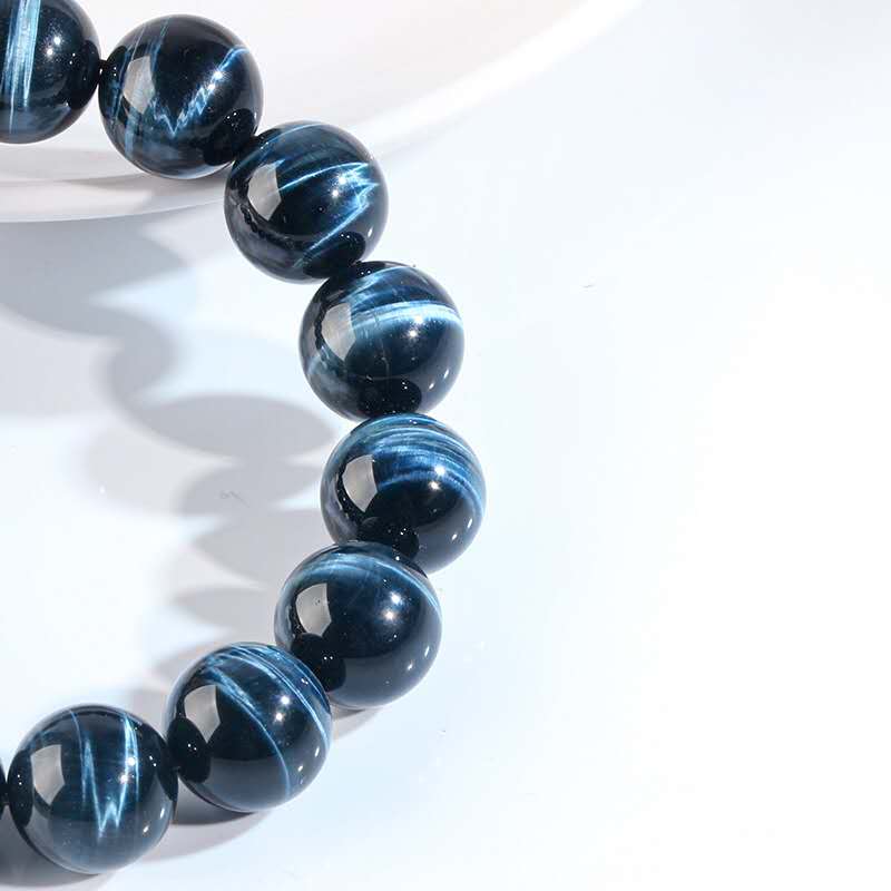 Blue Lightning Tiger's Eye Bracelet&nbsp;