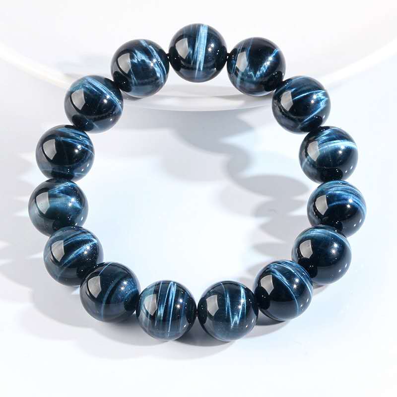 Blue Lightning Tiger's Eye Bracelet&nbsp;